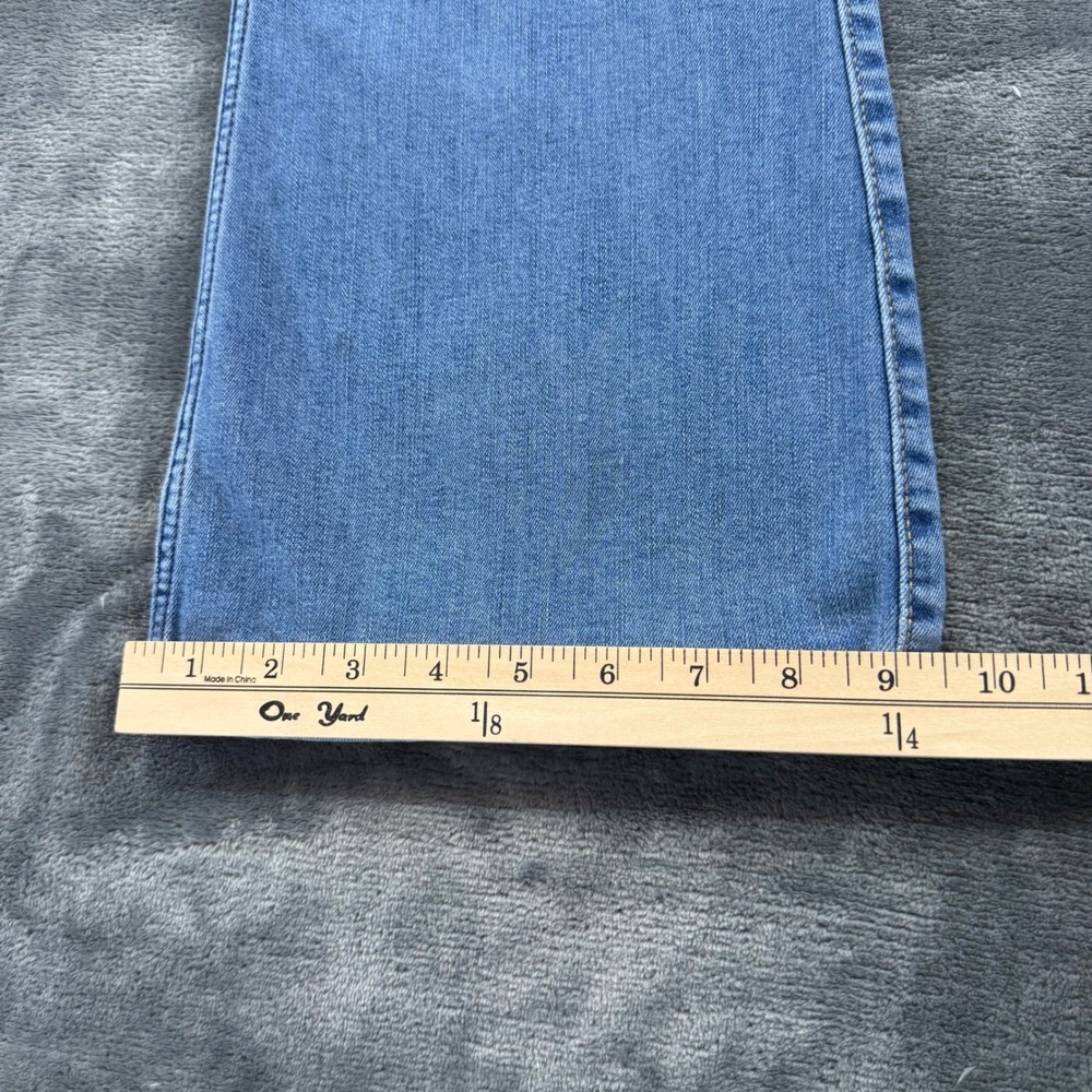 Hollister Soft Stretch Low-Rise Boot Jeans 17R W33 Distressed Mid Rise - Picture 10 of 11